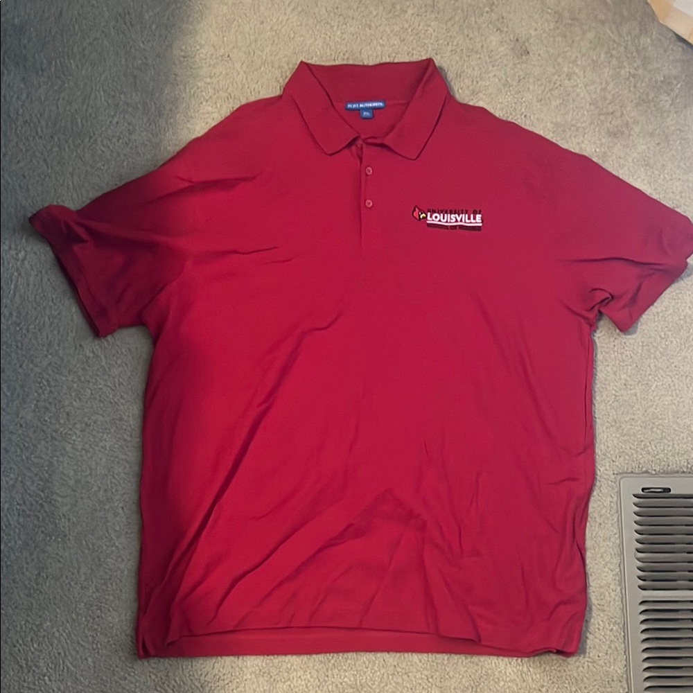 Cherokee Red Louisville School of Nursing Polo Shirt